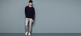 CUFFED KNITTED JEANS
